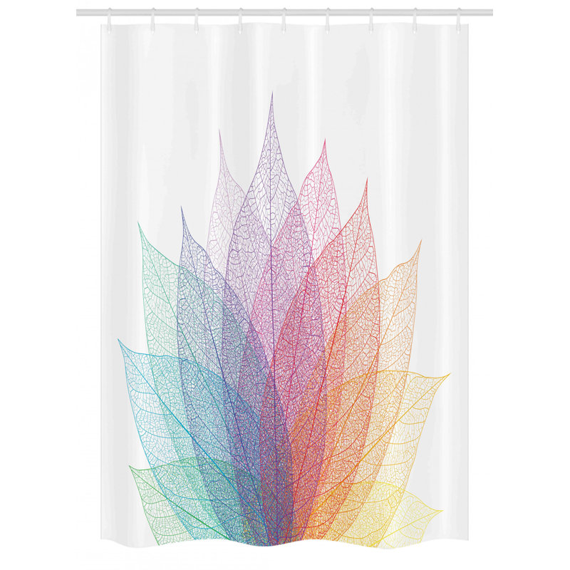 East Urban Home Stall Shower Curtain Single + Hooks Wayfair